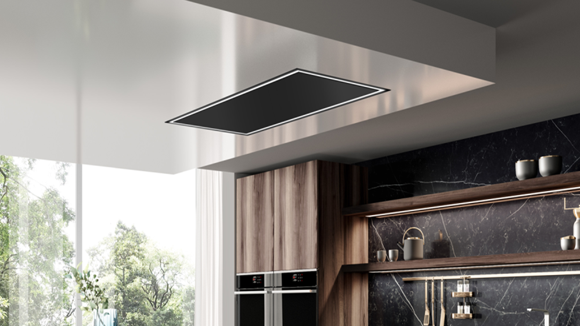 ceiling cooker hoods